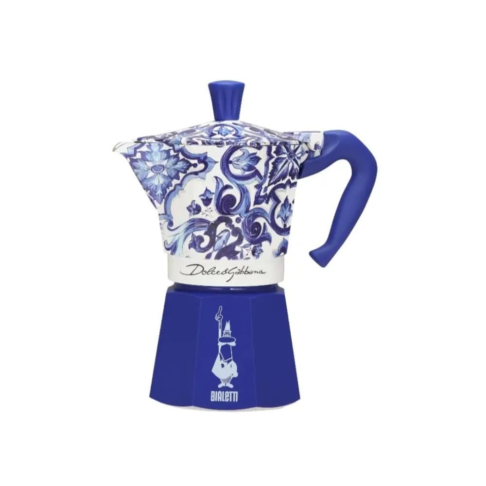 Bialetti Moka Express Dolce Gabanna Akdeniz Mavisi 6 Cup