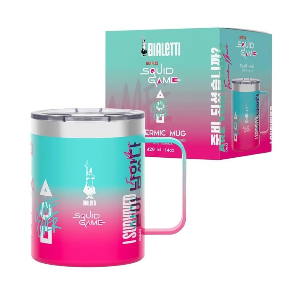 Bialetti Squid Game Termik Mug Handle 360 Ml