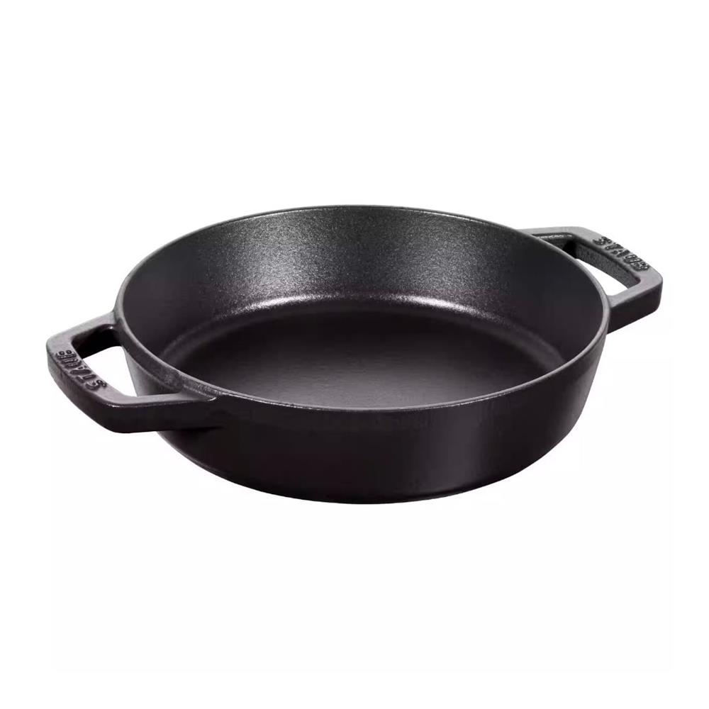 ÇİFT KULPLU DÖKÜM KIZARTMA TAVASI