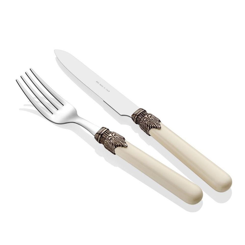 CLASSİC KEMİK 12 PARÇA KAHVALTI ÇATAL BIÇAK SETİ