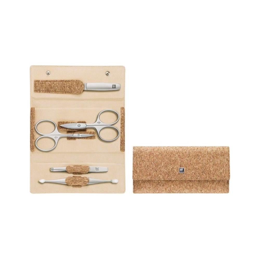 DOĞAL MANTAR ÇANTALI 5 PARÇA KİŞİSEL BAKIM SETİ