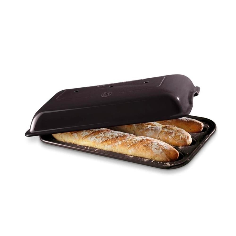 EH BAGET EKMEK/FIRIN KABI DİKDÖRTGEN  39.5 X 23 CM ANTRASİT -795506