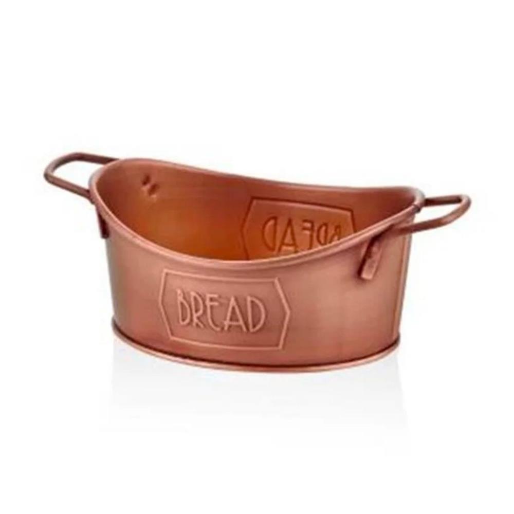 EKMEK SERVİSİ BAKIR 23X14 CM