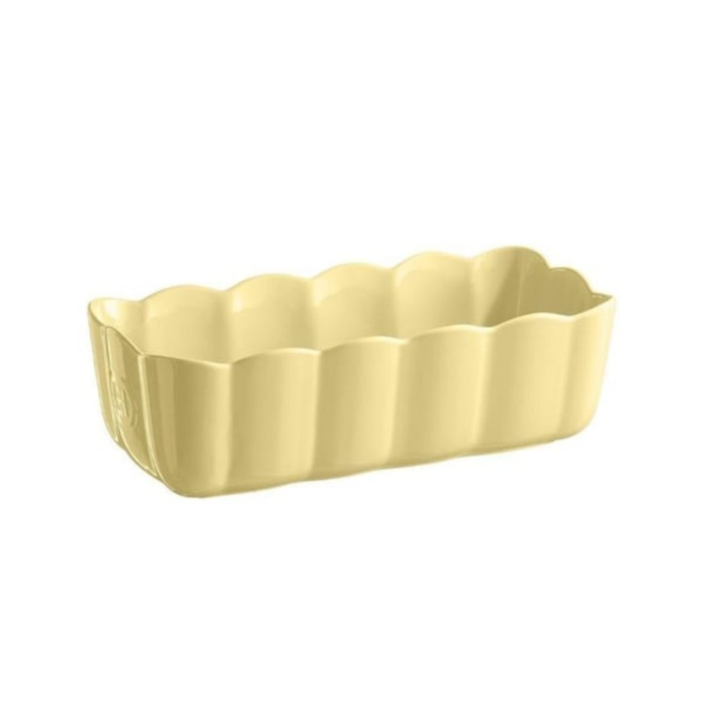 Emile Henry Madeleine Seramik Baton Fırın Kabı 29 cm - Vanilya / Jaune Vanille (EH896353)