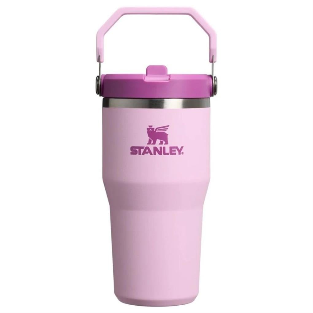 IceFlow™ Flip Straw Tumbler Pipetli Termos | 0.60 L - Pembe