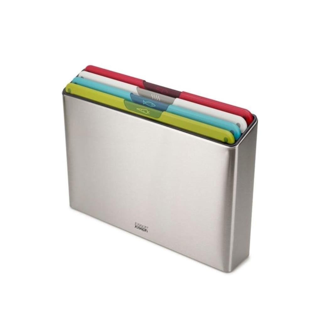 Joseph Joseph Folio Icon Çelik 4 Parça Kesme Tahtası Çok Renkli
