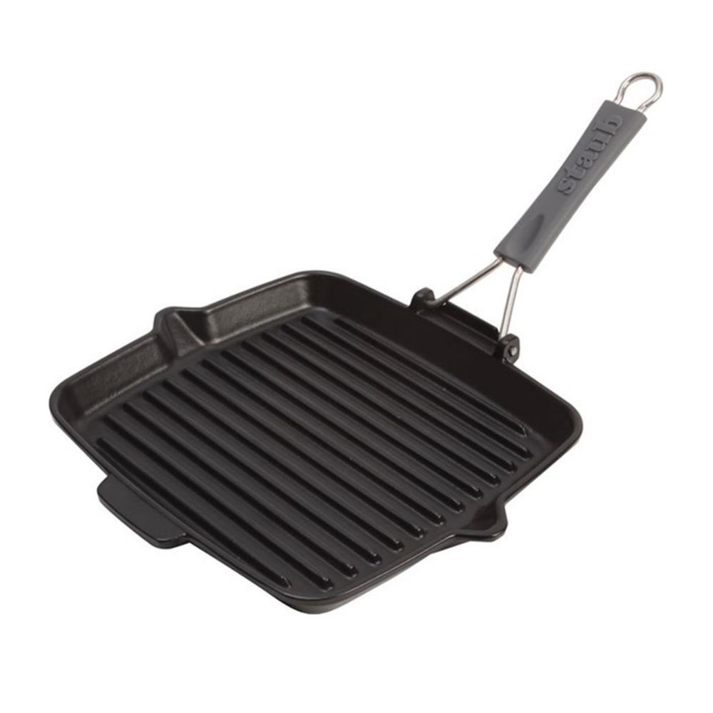 KATLANIR SİLİKON SAPLI DÖKÜM IZGARA TAVA