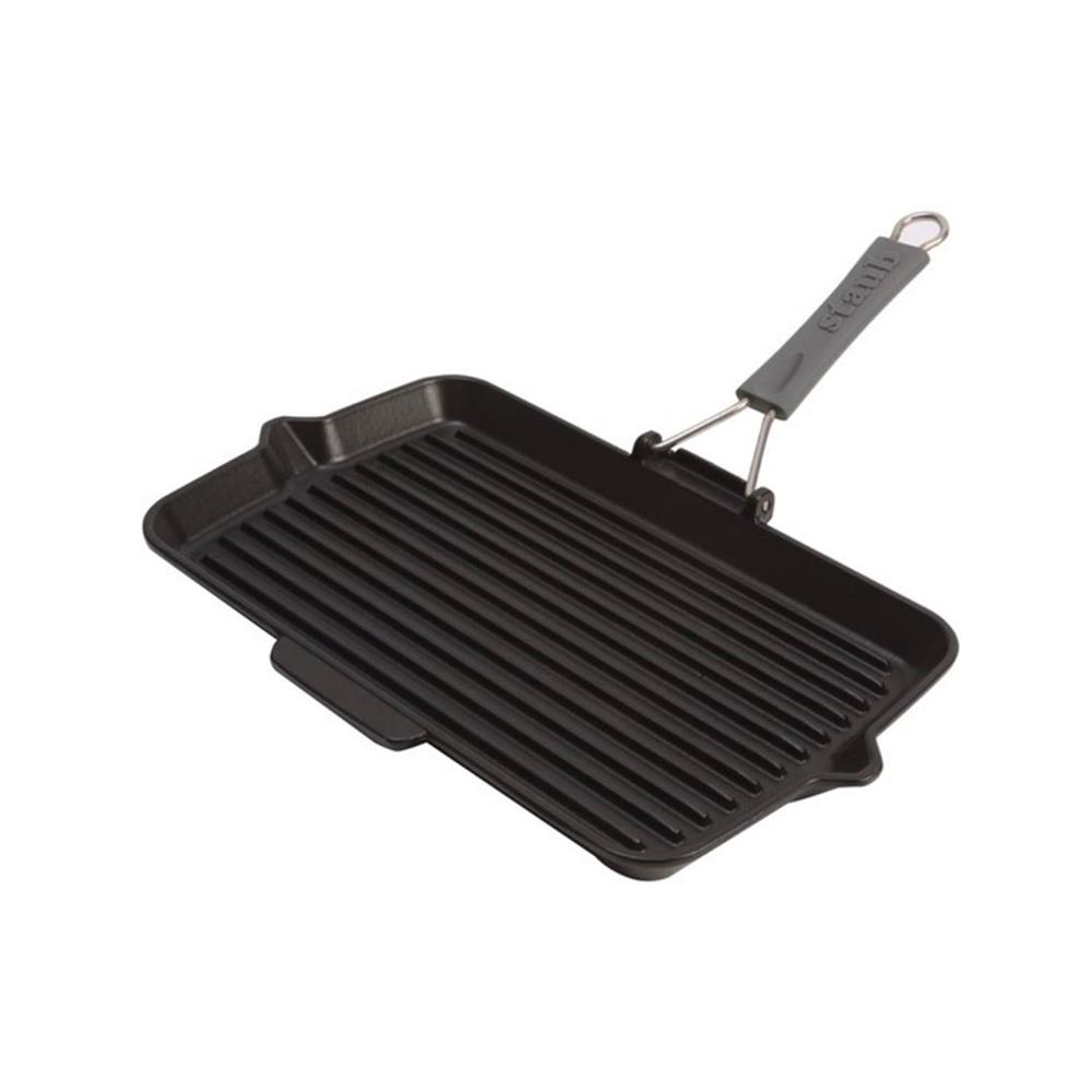 KATLANIR SİLİKON SAPLI DÖKÜM IZGARA TAVA