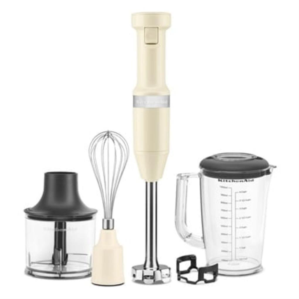 Kitchenaid Aksesuarlı El Blenderi Seti-Almond Cream