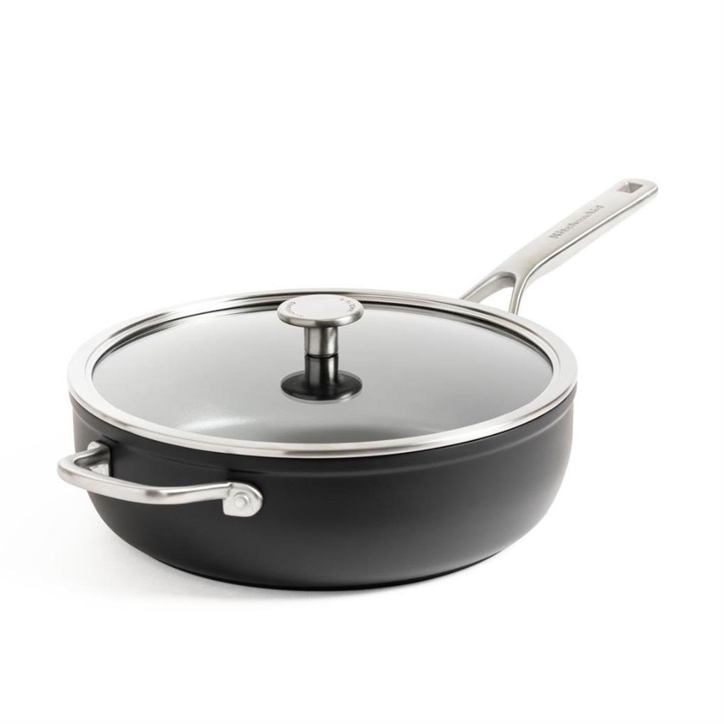 Kitchenaid Güçlendirilmiş Dövme Alüminyum Kulp Destekli Tava 28 cm