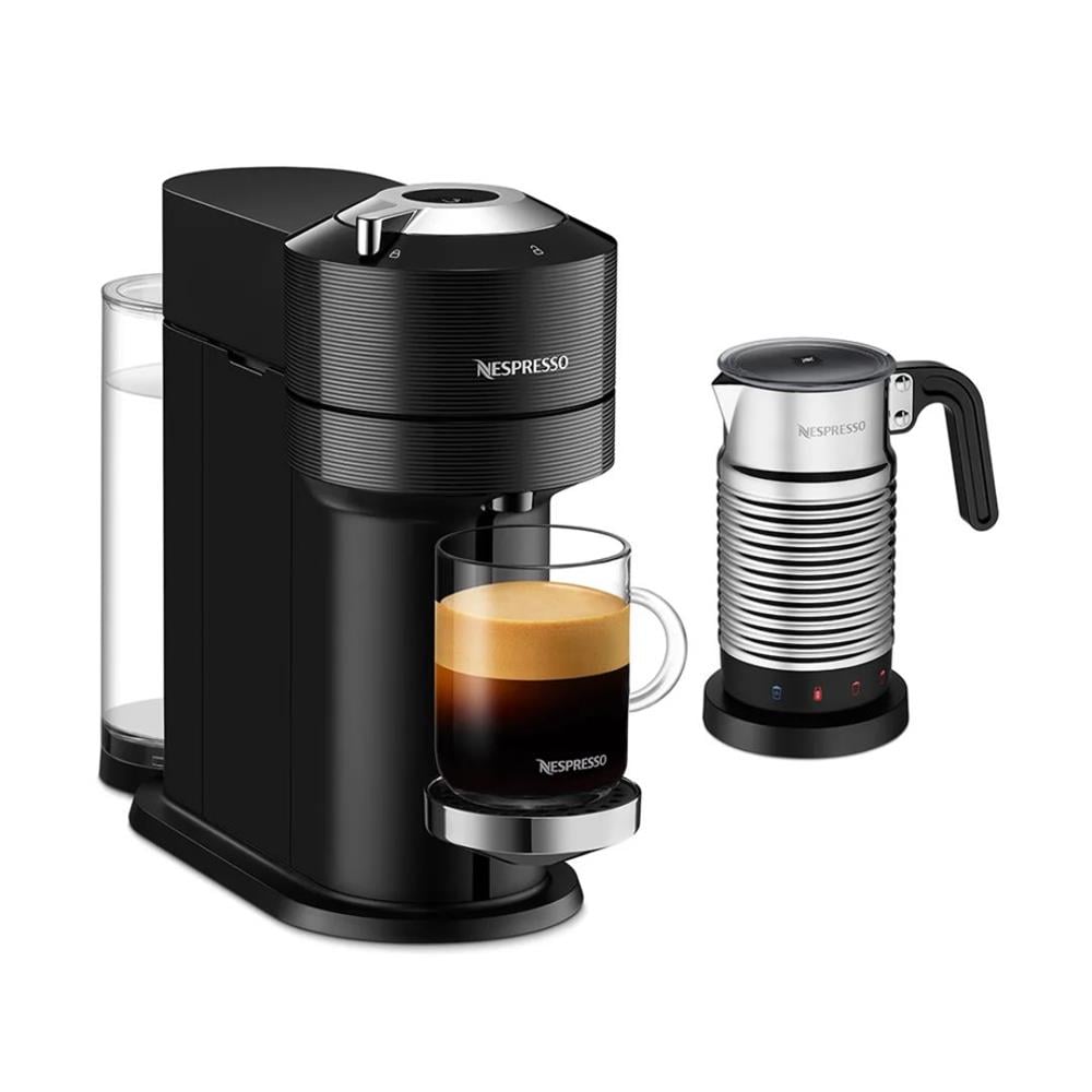 Nespresso Vertuo Next Premium Black Kahve Makinesi ve Süt Köpürtücü