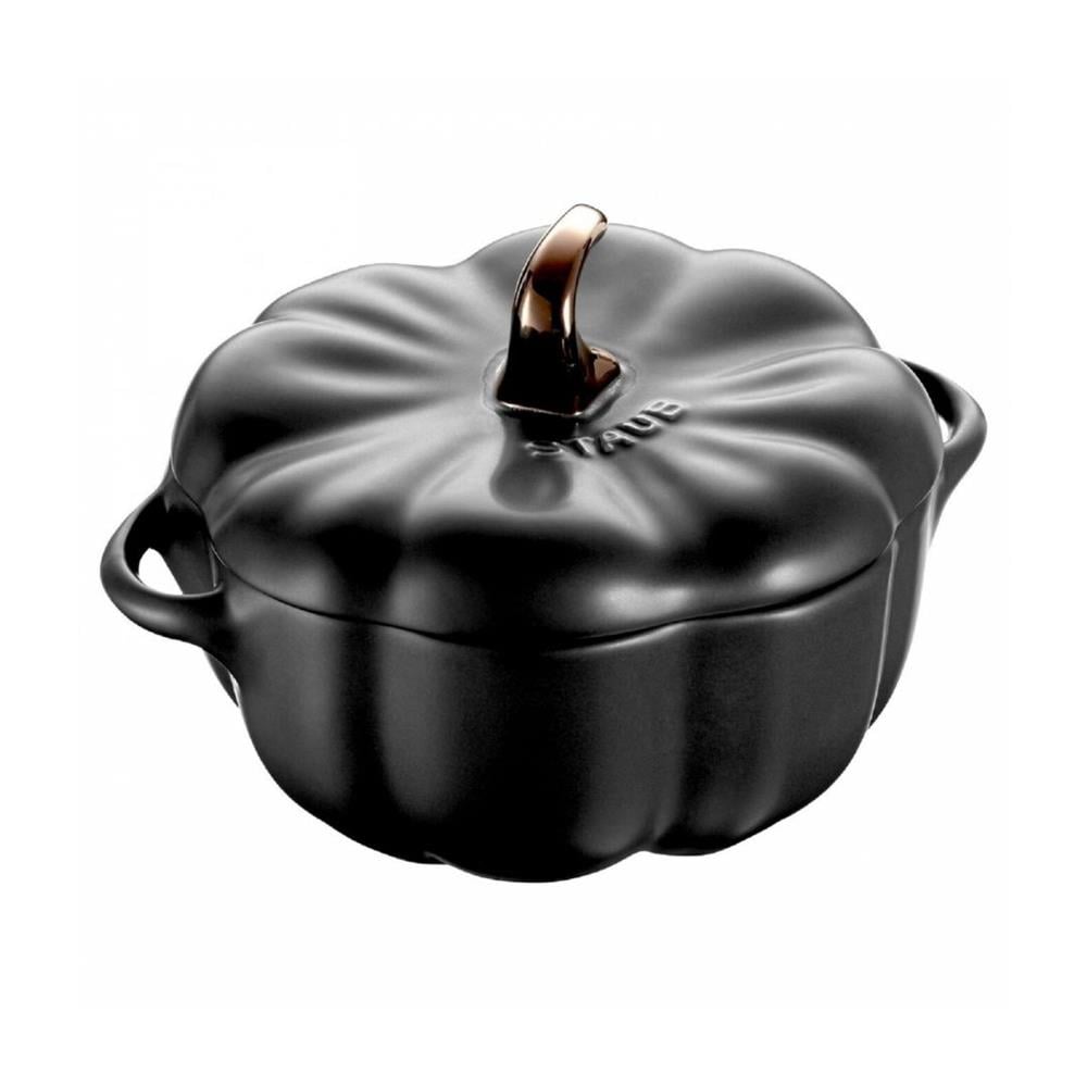 SERAMİK BALKABAĞI KASE, SİYAH