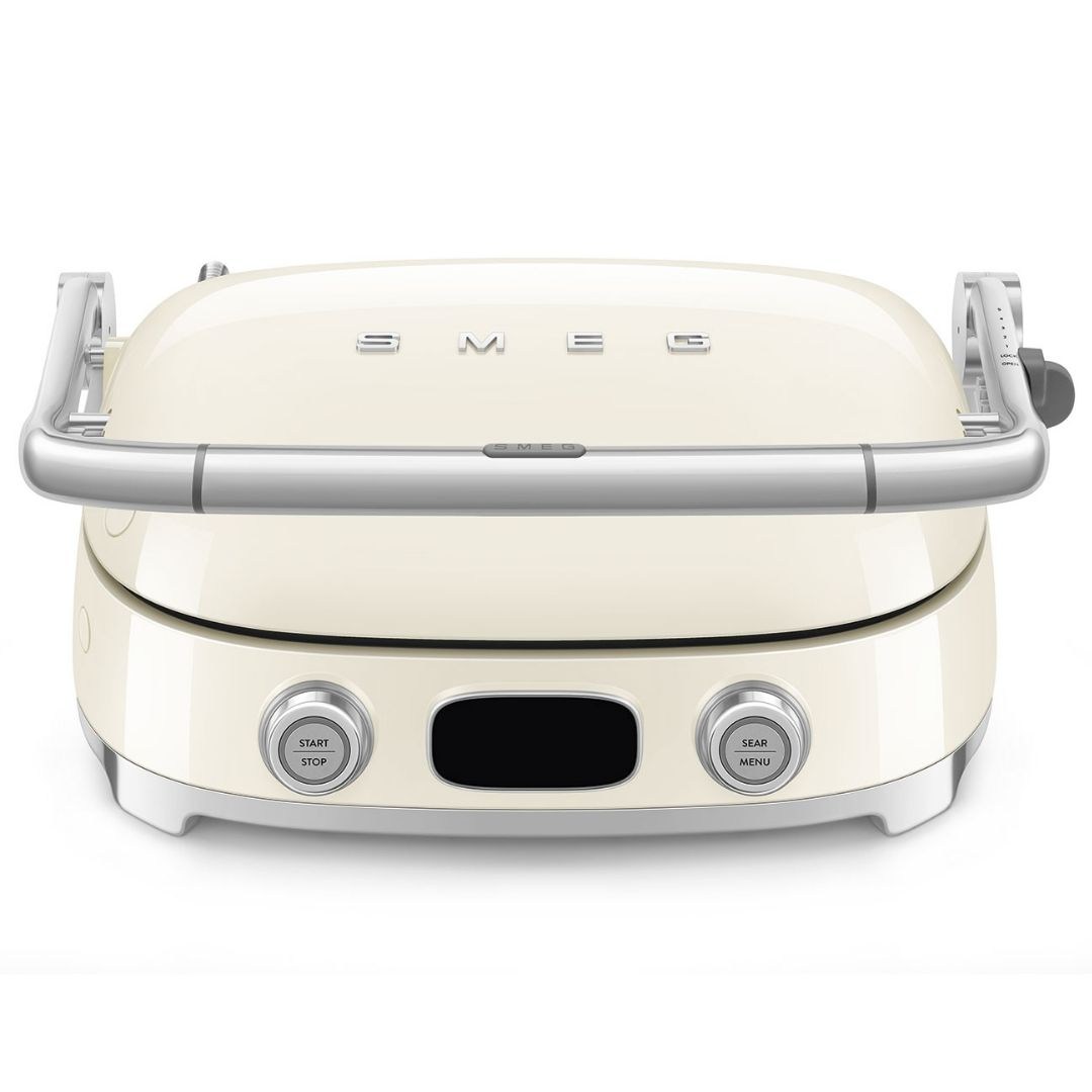Smeg MGF01CREU Çok Amaçlı Izgara Krem (Multiuse Grill)