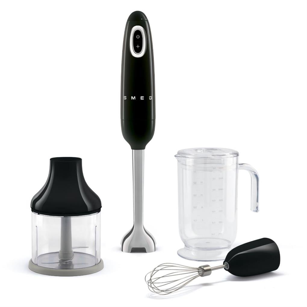 Smeg Siyah El Blender Set