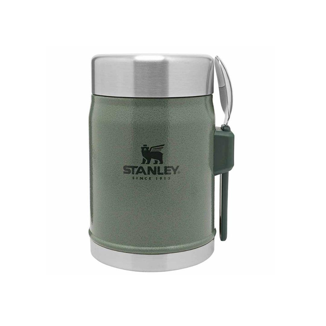 Stanley Klasik Paslanmaz Çelik Yemek Termosu Kaşıklı 0,40 LT 0,40 LT - Yeşil