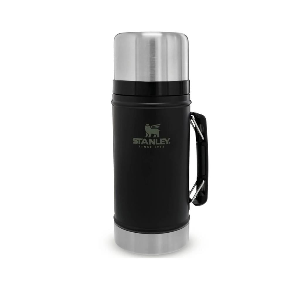 Stanley Klasik Vakumlu Çelik Yemek Termosu 0.94 Lt Siyah