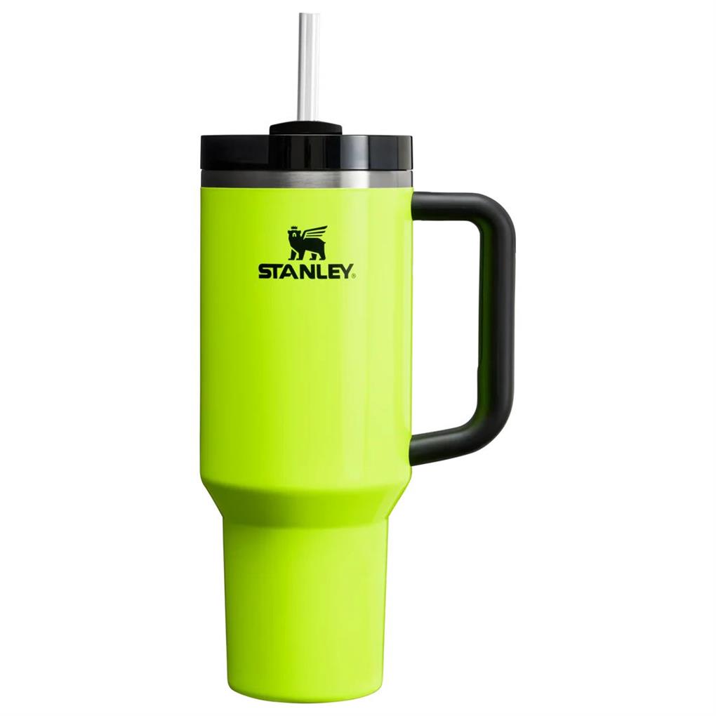 Stanley Quencher Pipetli Termos Bardak 1.18 Lt - Neon Sarı