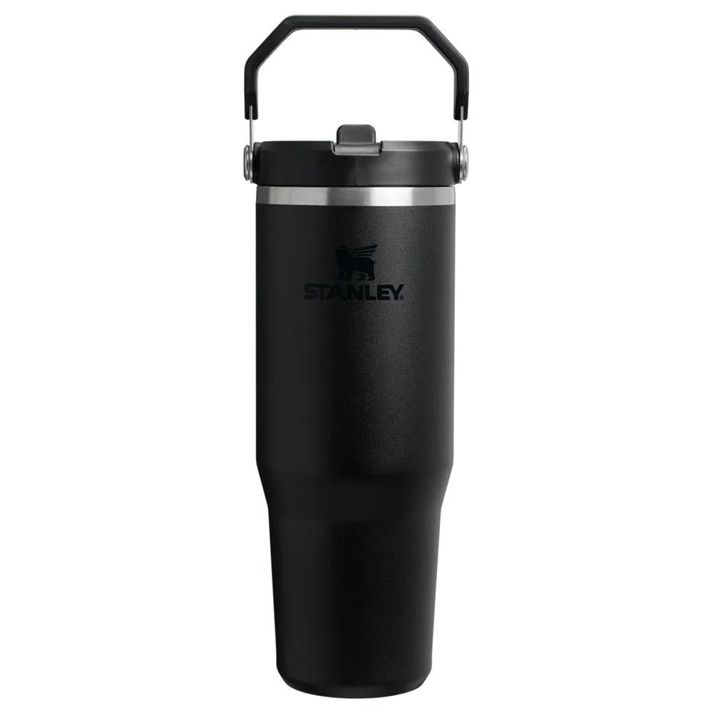 Stanley The IceFlow Flip Straw Pipetli Termos Bardak 0,89 LT - Siyah