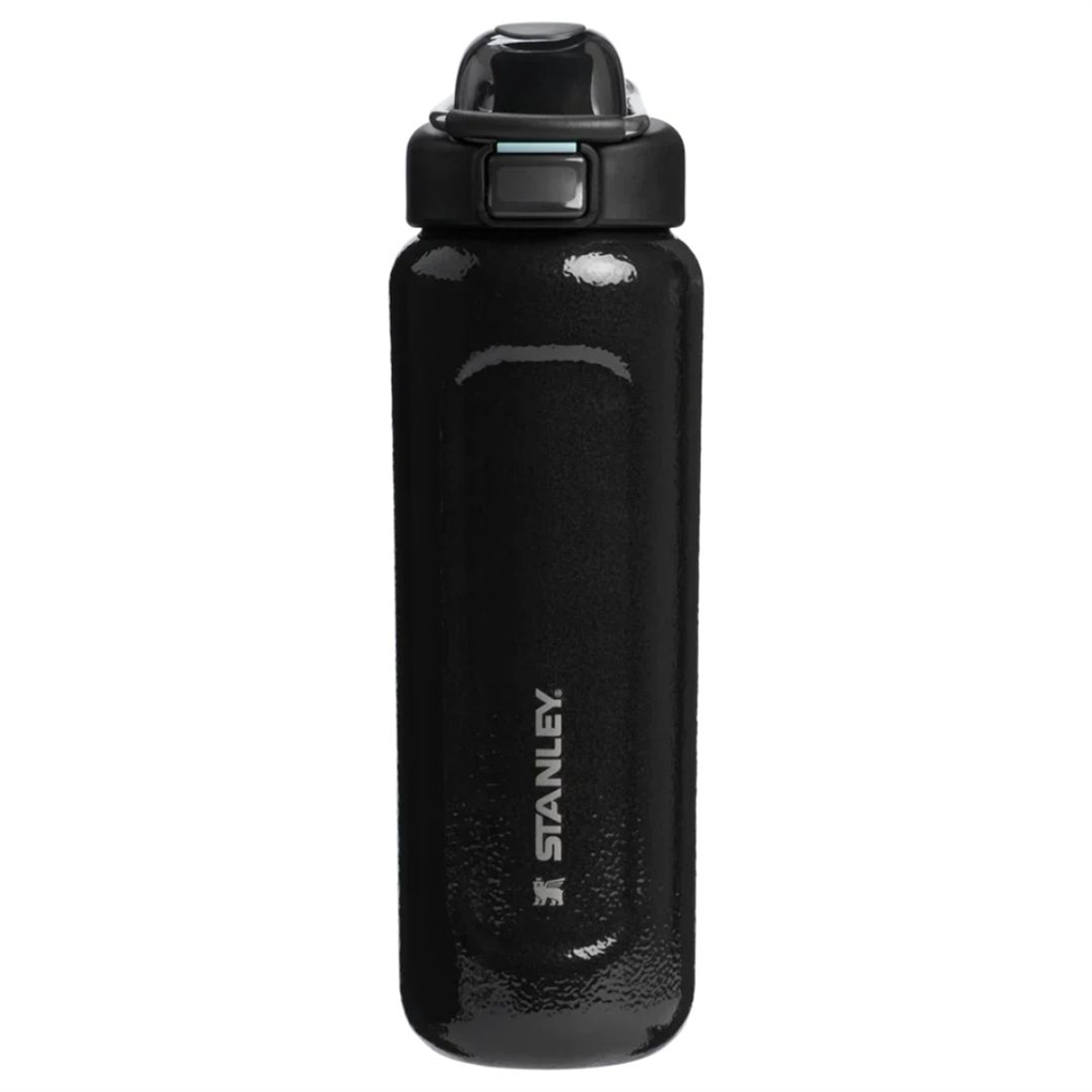 Stanley The Wellspring Bottle 0.7L / 24Oz Hammertone Black - Paslanmaz Çelik Vakum Yalıtımlı Termos Su Şişesi
