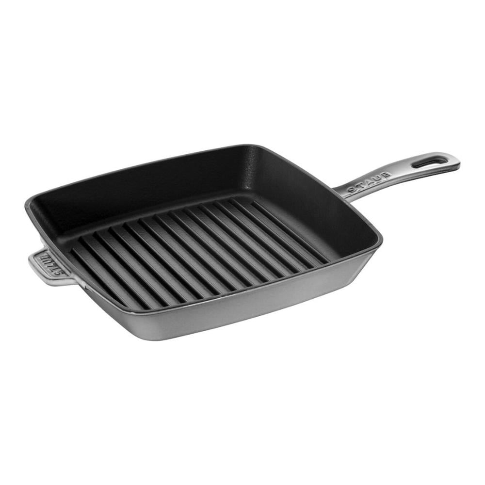 Staub Döküm Demir Amerikan Izgara Tava 26 cm Grafit Gri