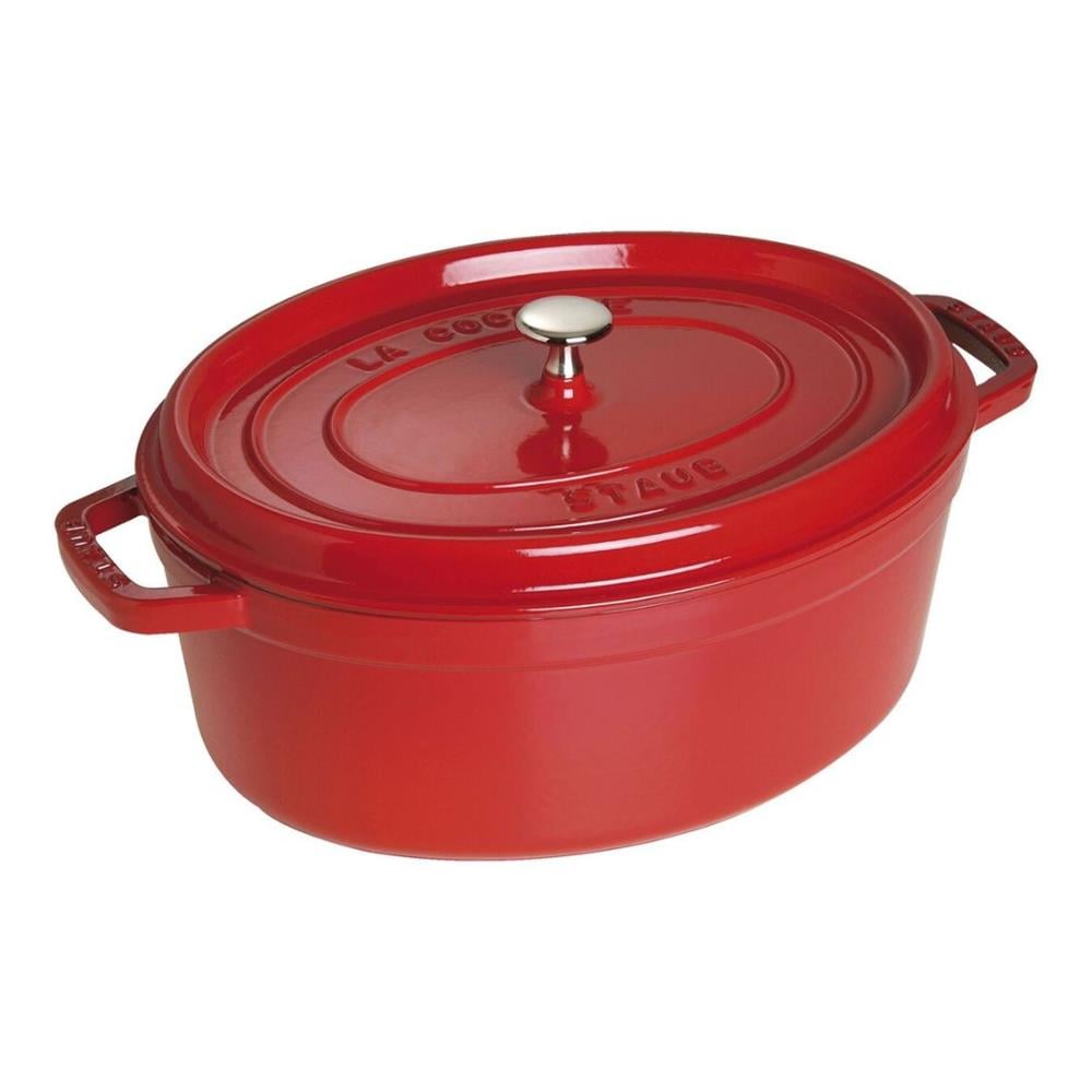 Staub La Cocotte Döküm Tencere Oval Kiraz 31 Cm