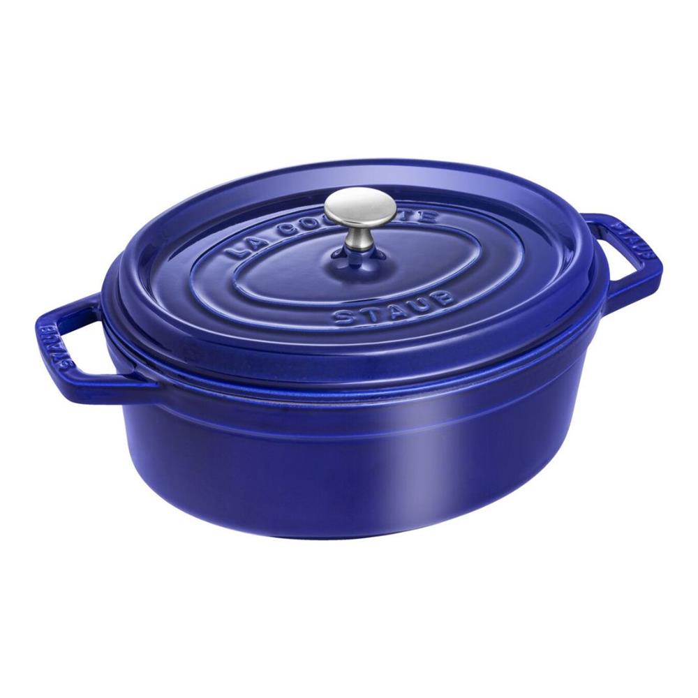 Staub La Cocotte Döküm Tencere Oval Koyu Mavi 27 Cm