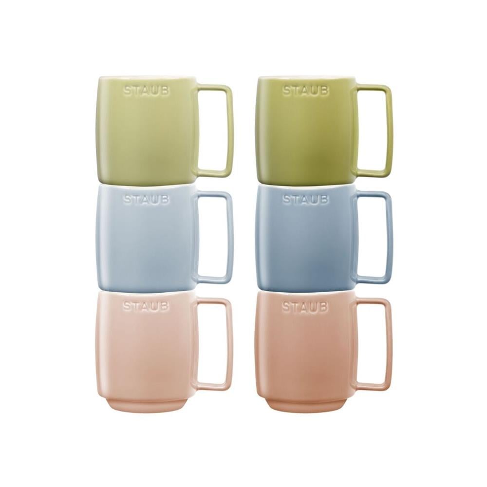 Staub Seramik Kupa Seti 6 parça