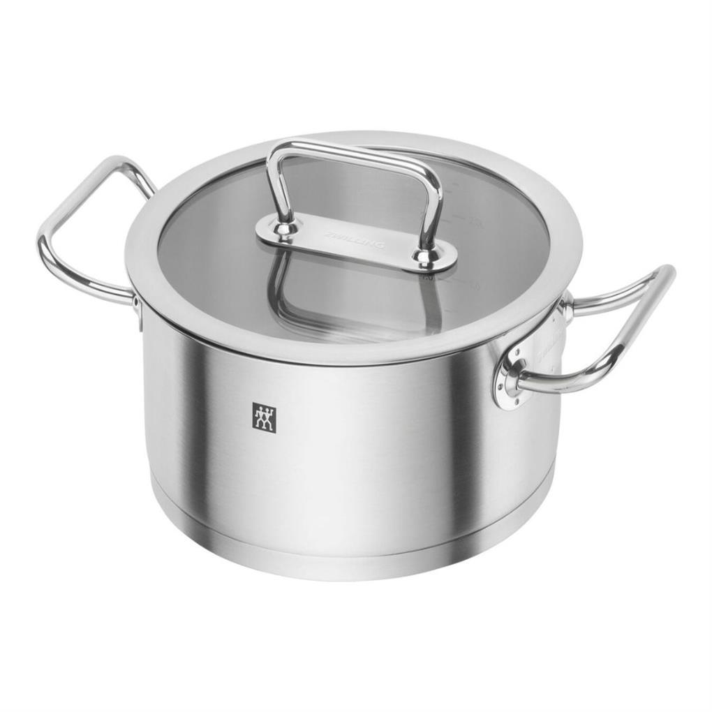 ZWILLING ProSığ Tencere | 18/10 Paslanmaz Çelik | 20 cm | Metalik Gri