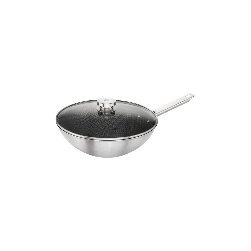 Zwilling Wok 30 cm Paslanmaz Çelik Derin Tava