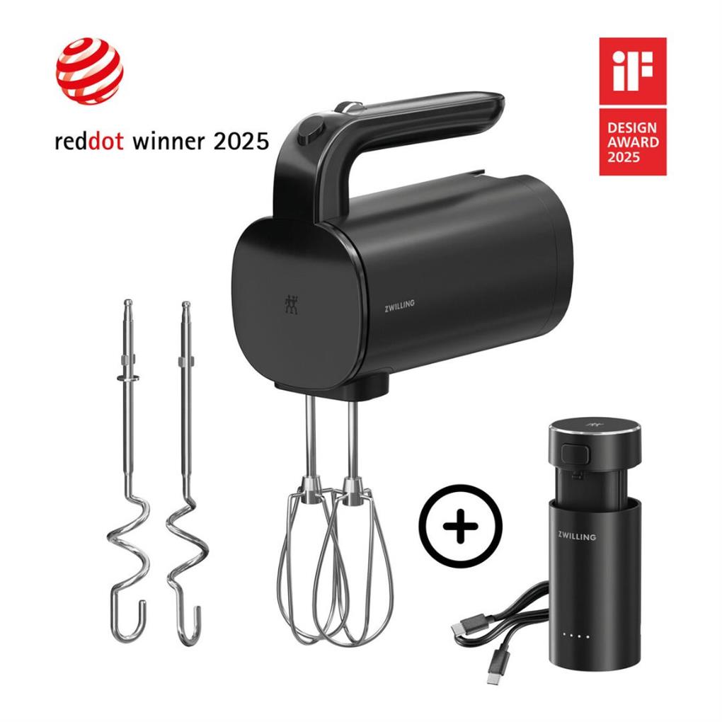 Zwilling Xtend Kablosuz El Mikseri Başlangıç Seti, Bataryalı