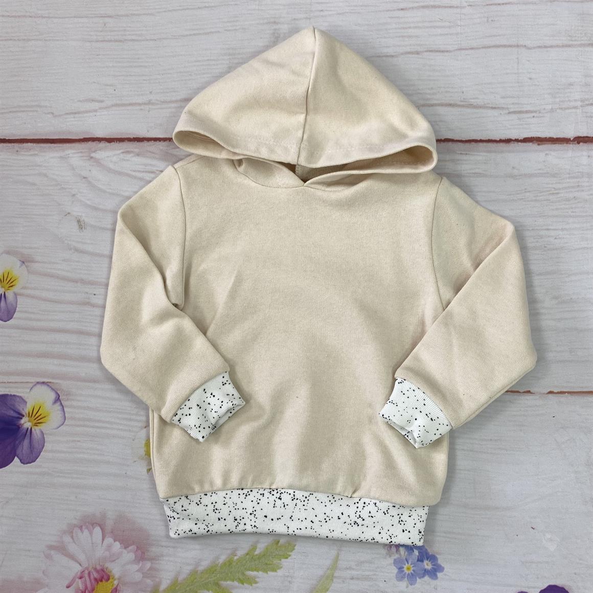 6-12 Ay Kapşonlu Bebe Sweatshirt