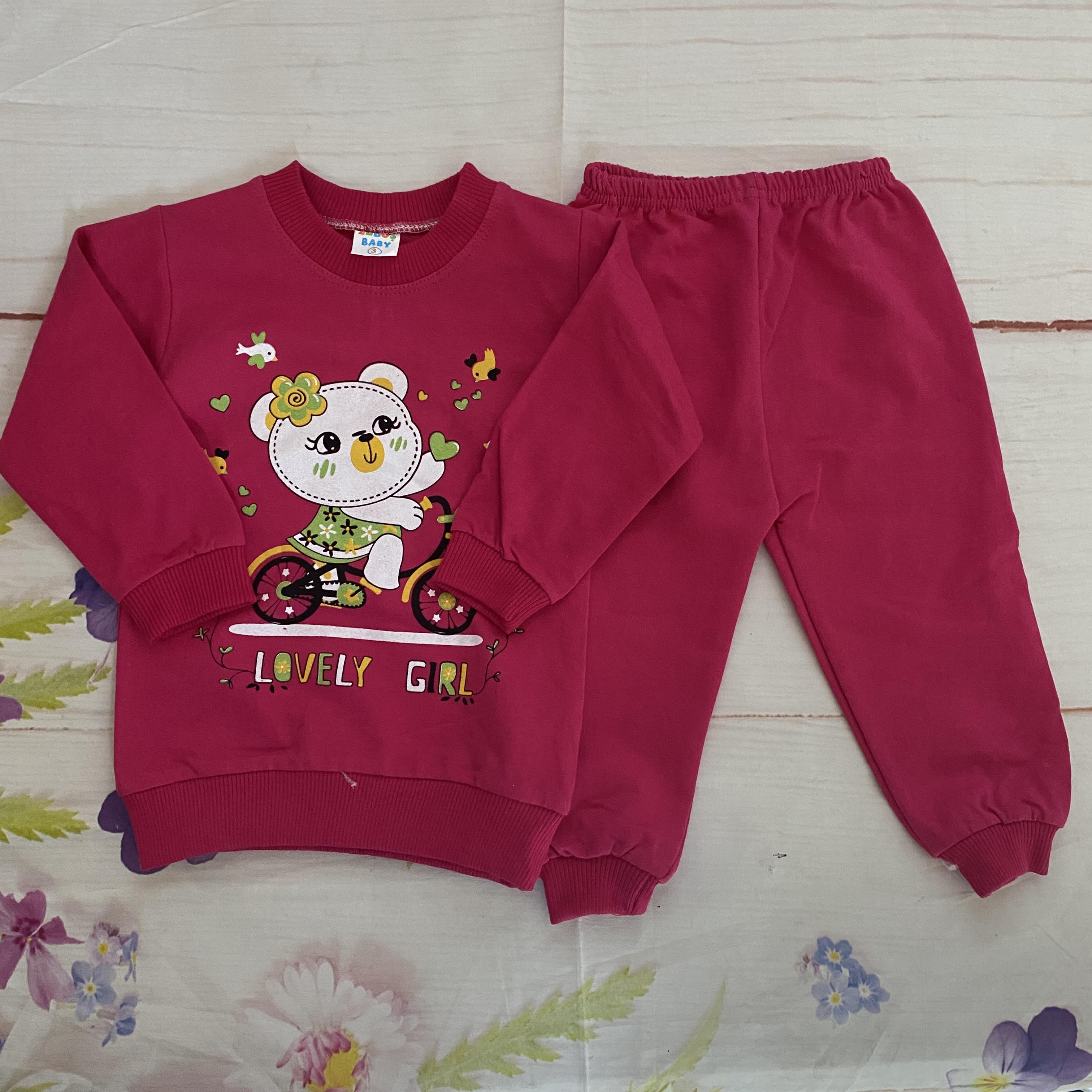 Baskılı Bebek Eşofman Takımı