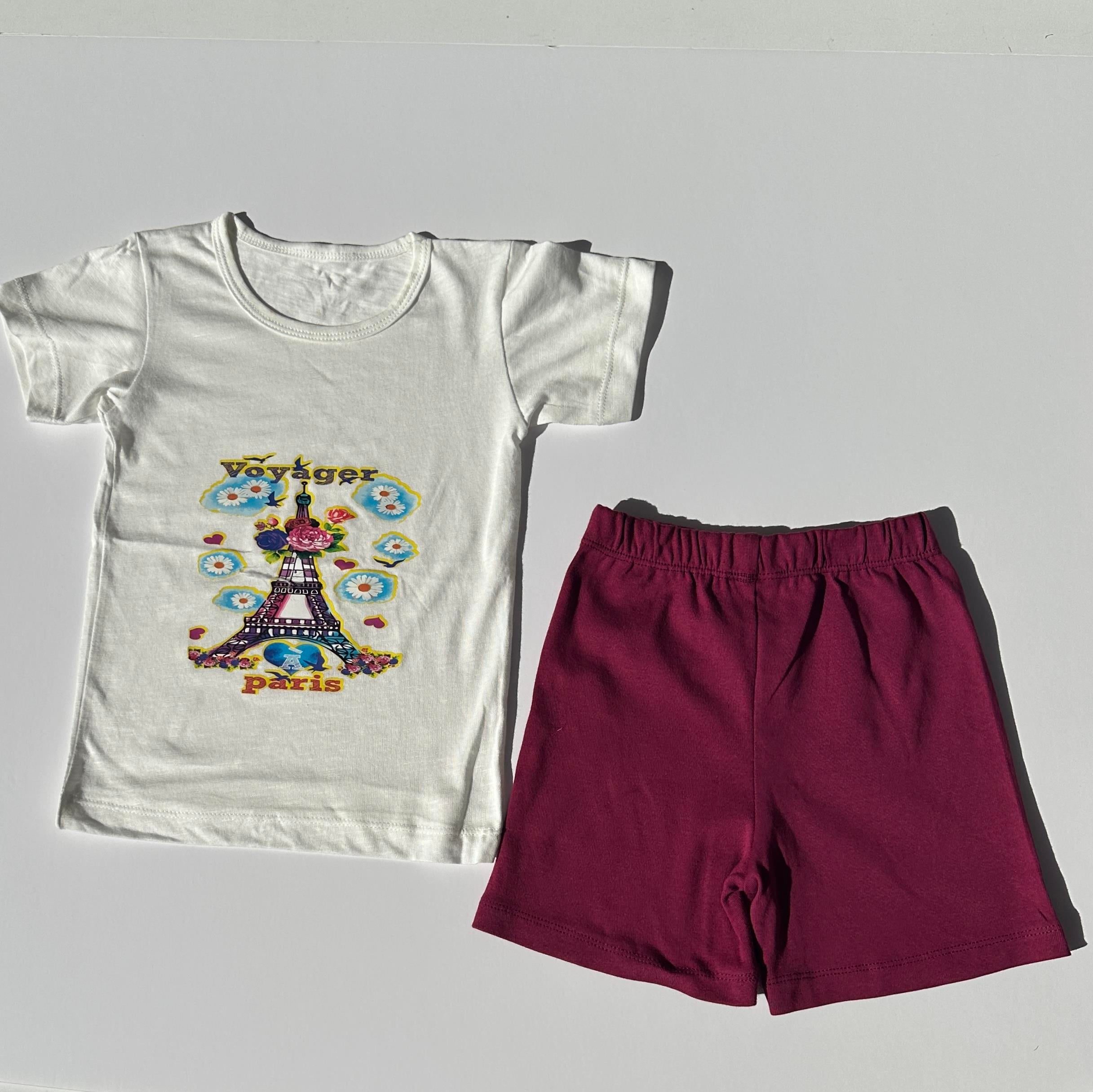 Baskılı Bebek Takım 2 Yaş