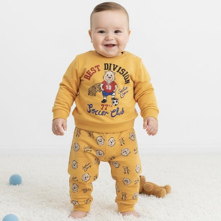 Baskılı Bebek Takımı