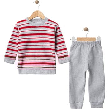 Kışlık Triko Eşofman Takımı 9-12-18 Ay