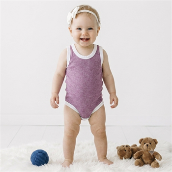 Mor Çıtçıtlı Atlet Bebek Badi 0-3-69 Ay