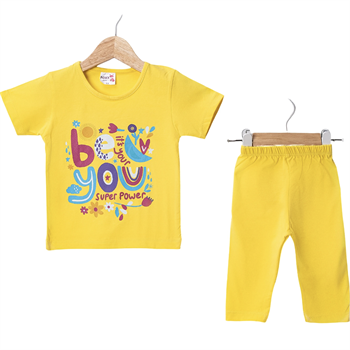 Taytlı Bebek Çocuk Tunik Takım 2-3-4-5 Yaş