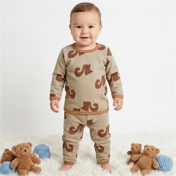 Üç İplik Kışlık Bebek Takımı 3 Ay-1 Yaş