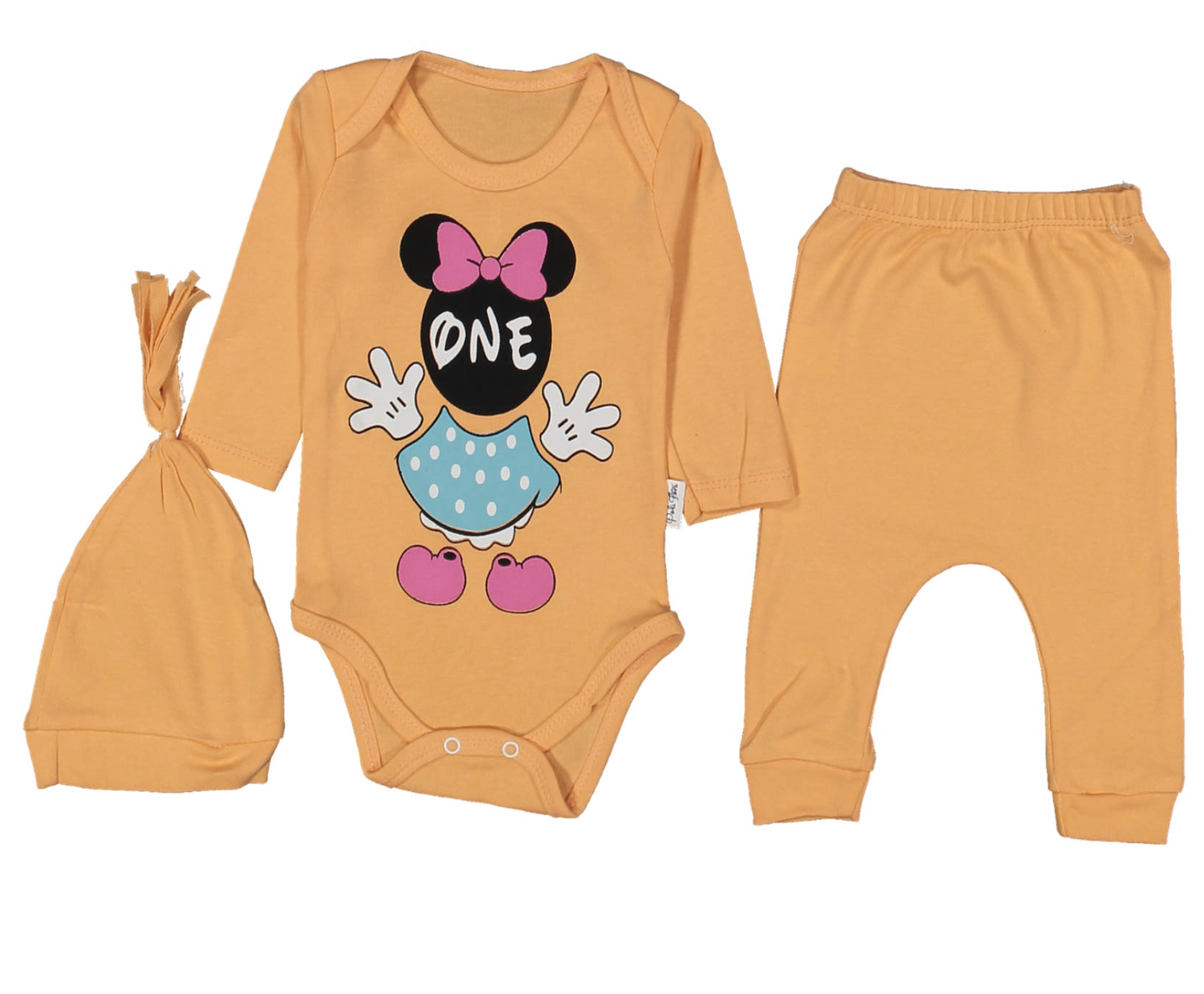 3'lü Bebek Body Setil