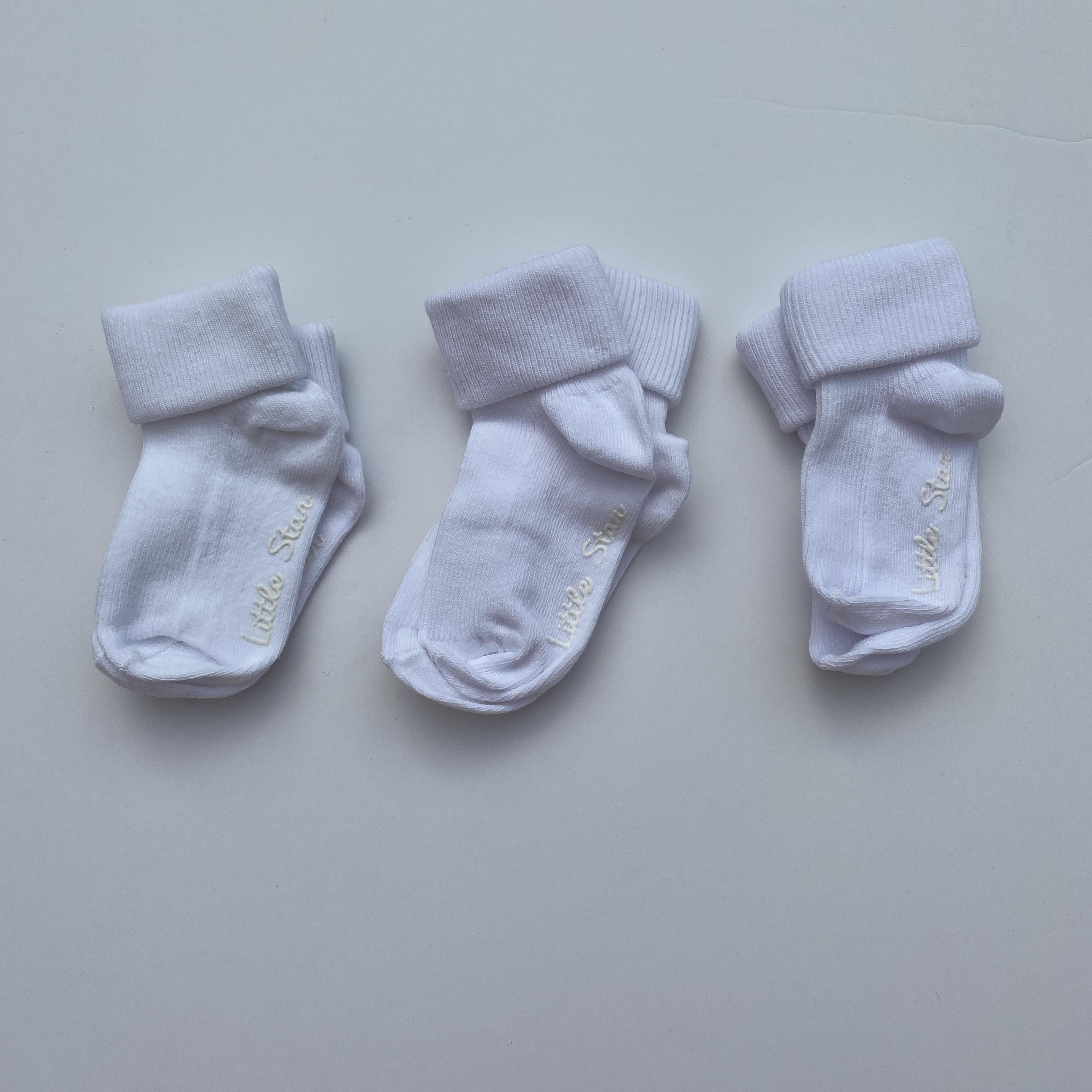 3'lü Çorap Seti 0-12 Ay