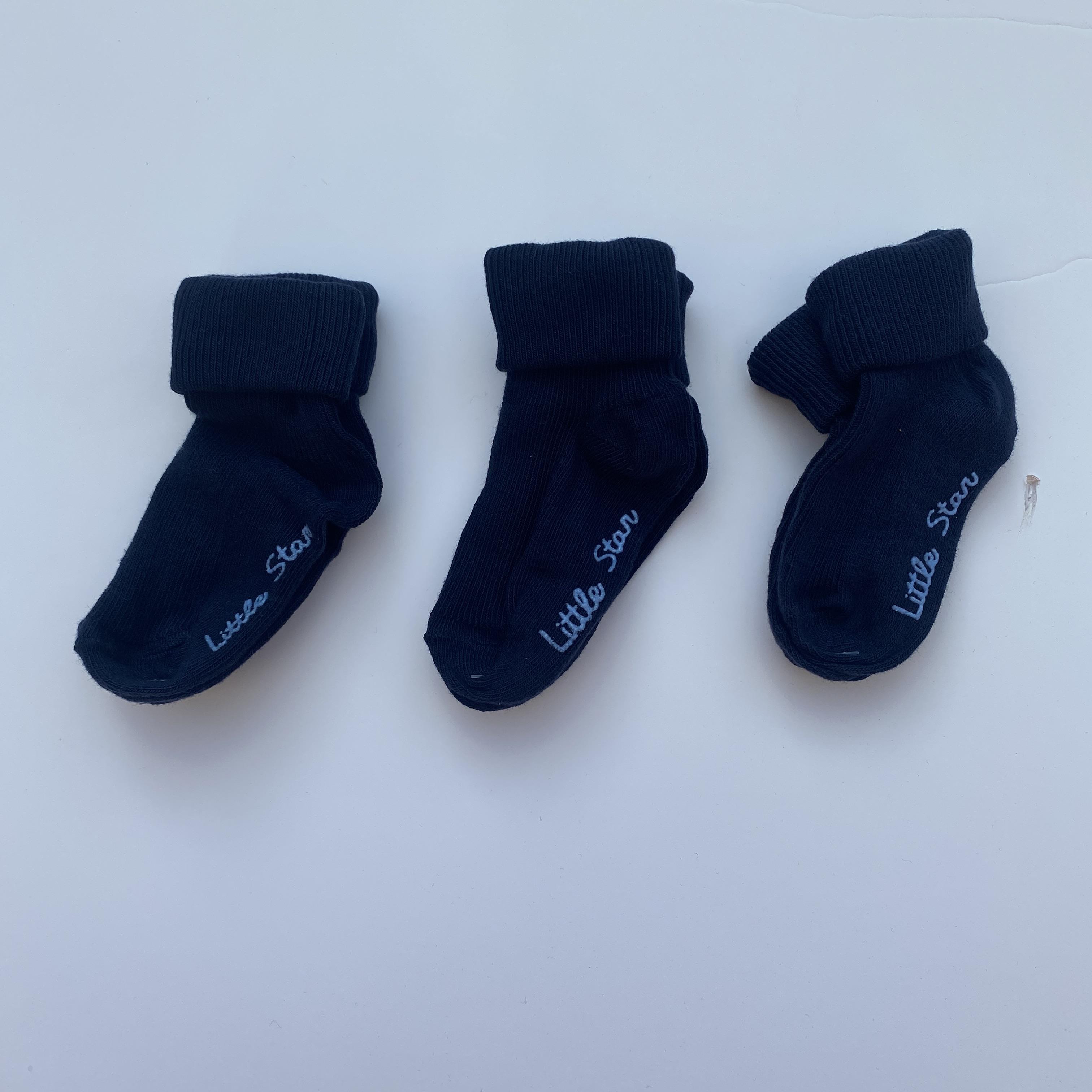 3'lü Çorap Seti 0-12 Ay