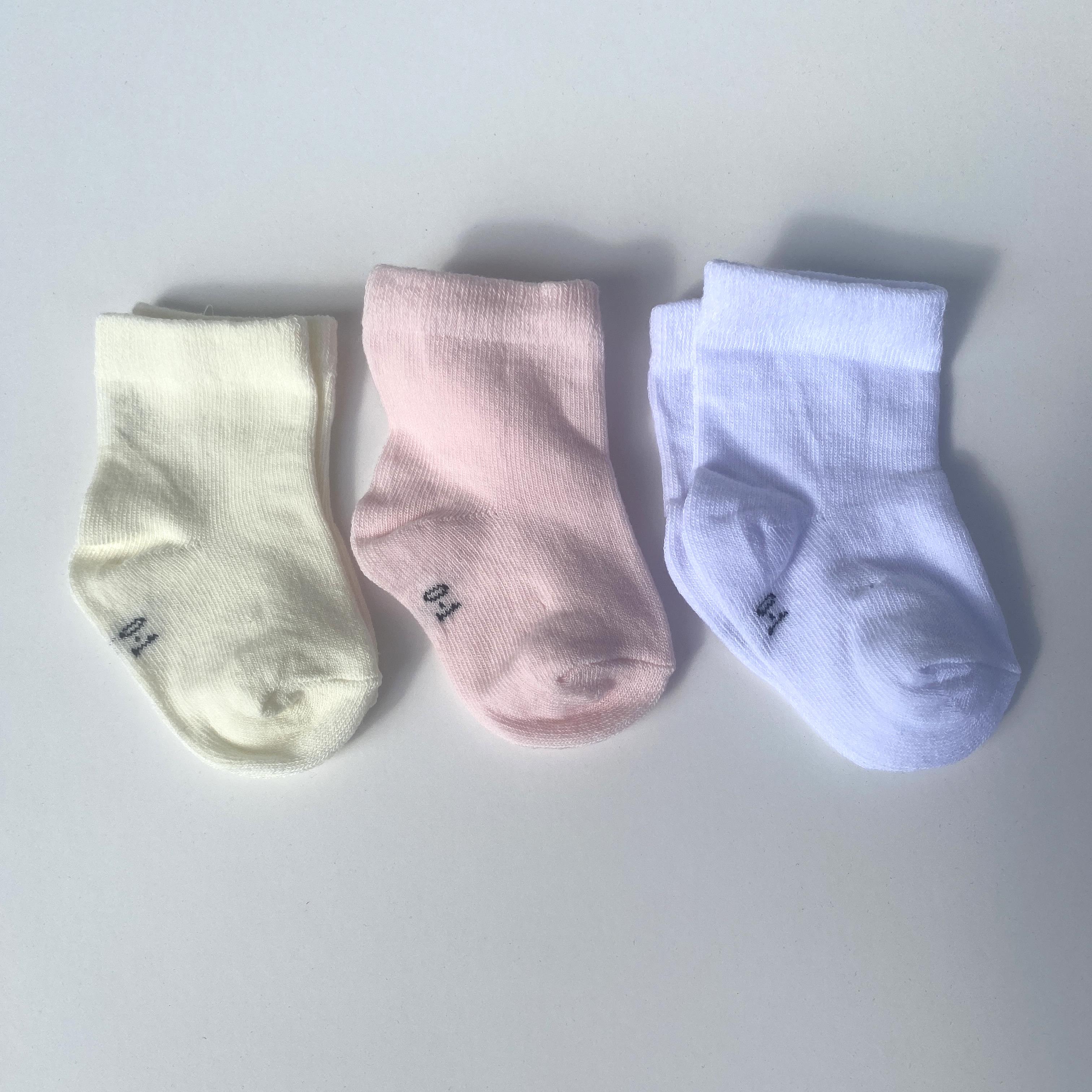 3'lü Çorap Seti 0-12 Ay