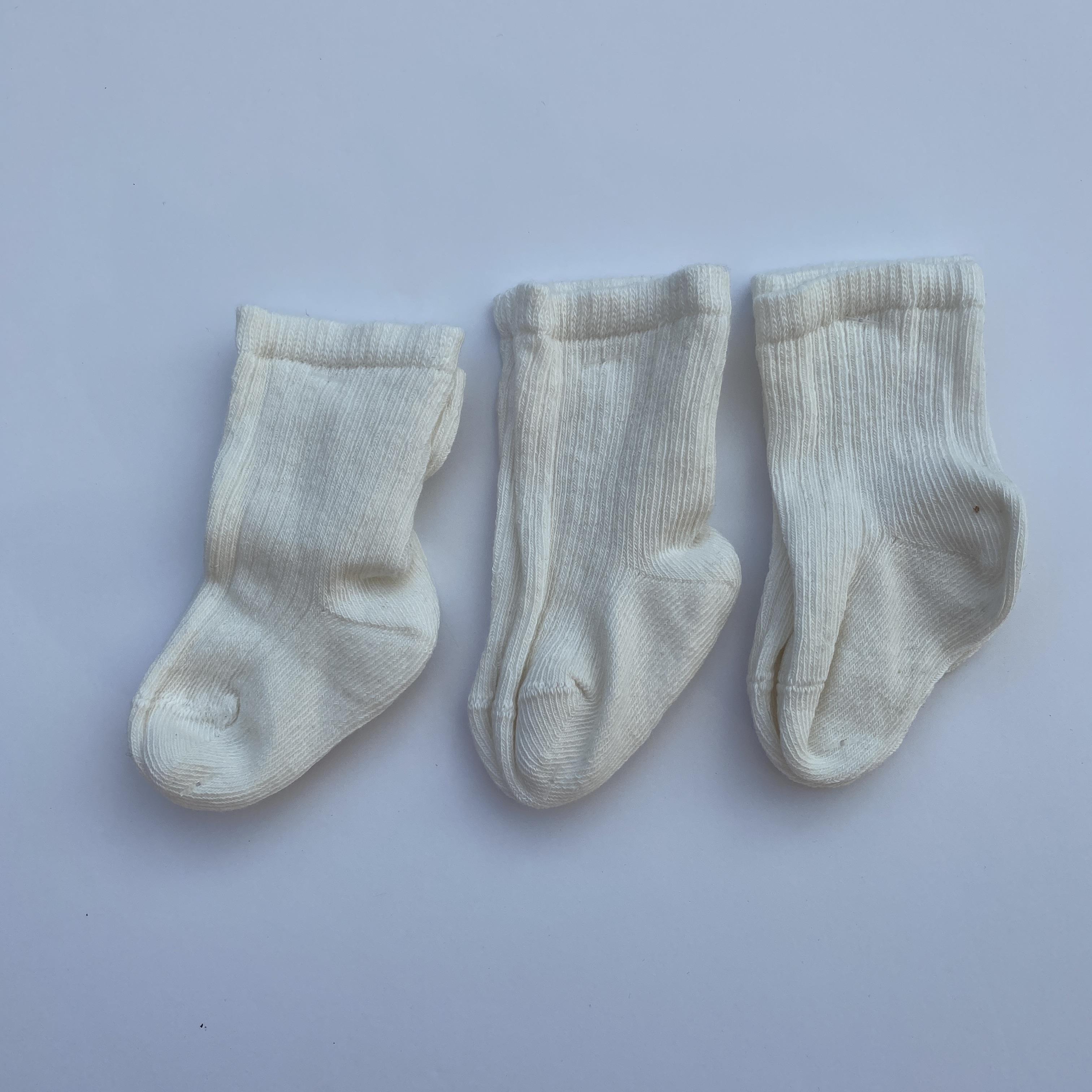 3'lü Çorap Seti 0-3 Ay