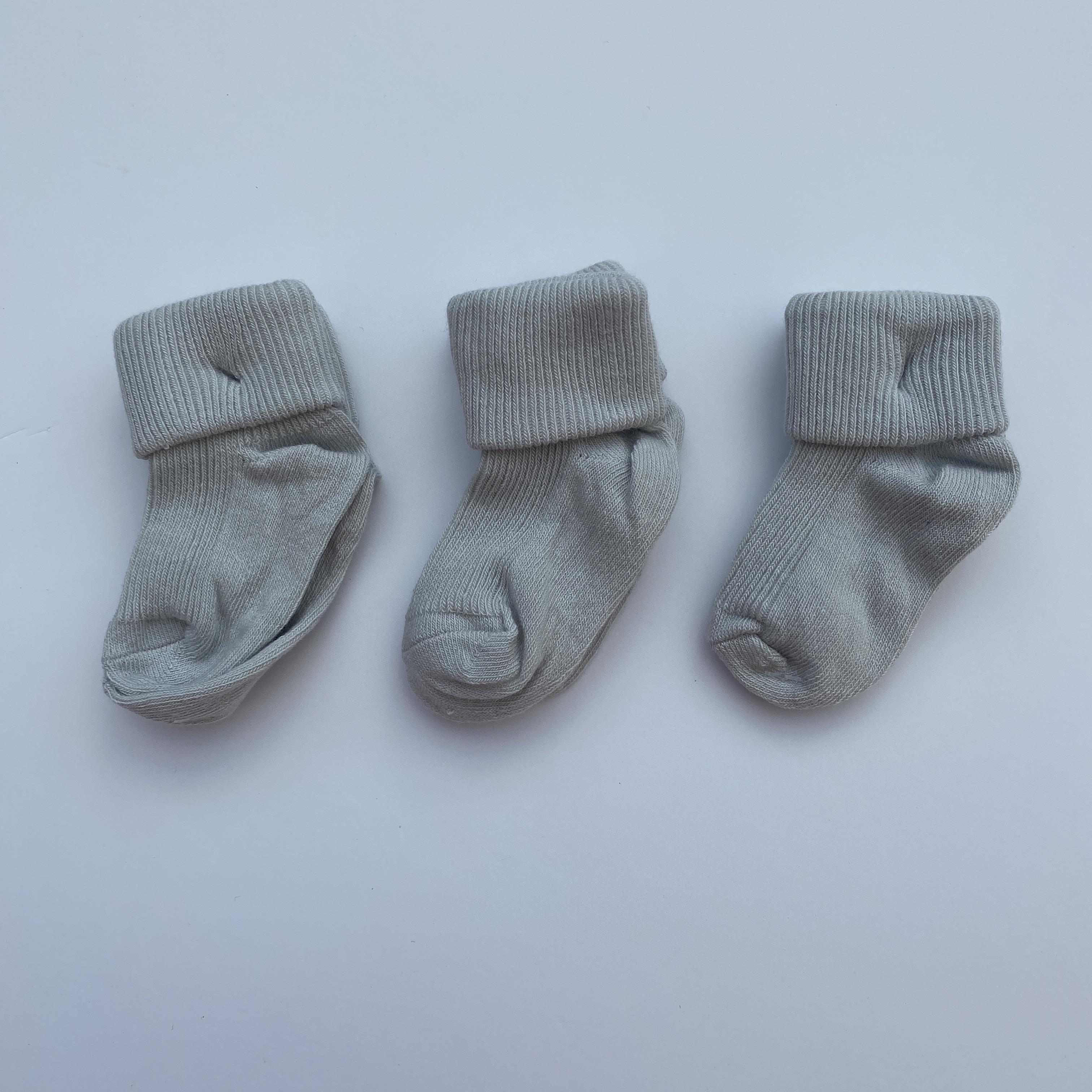 3'lü Çorap Seti 0-3 Ay