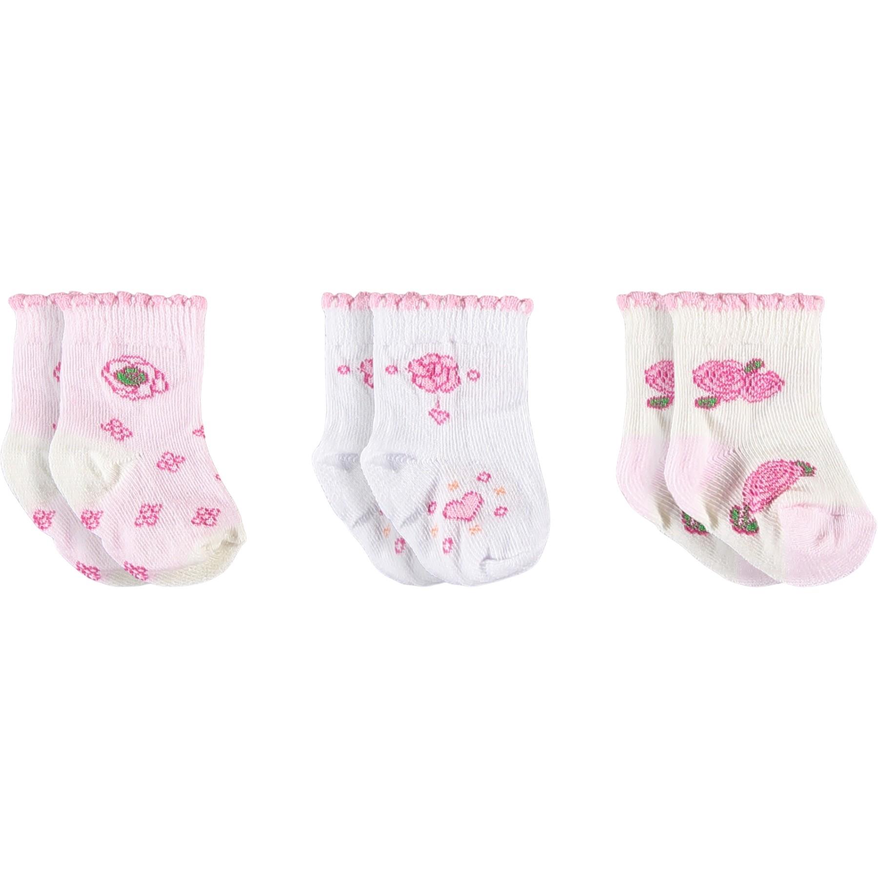 3'lü Çorap Seti 0-6 Ay