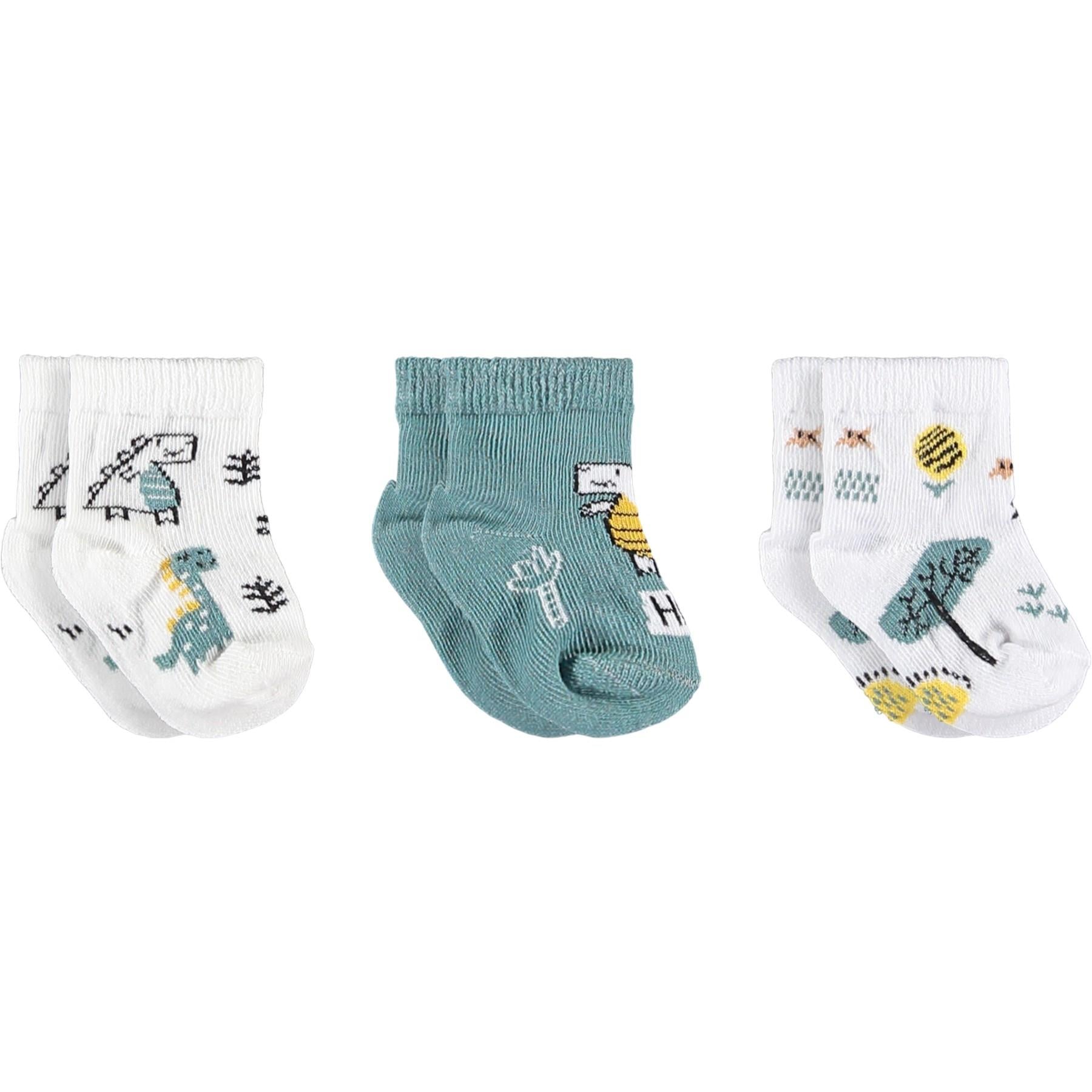 3'lü Çorap Seti 0-6 Ay