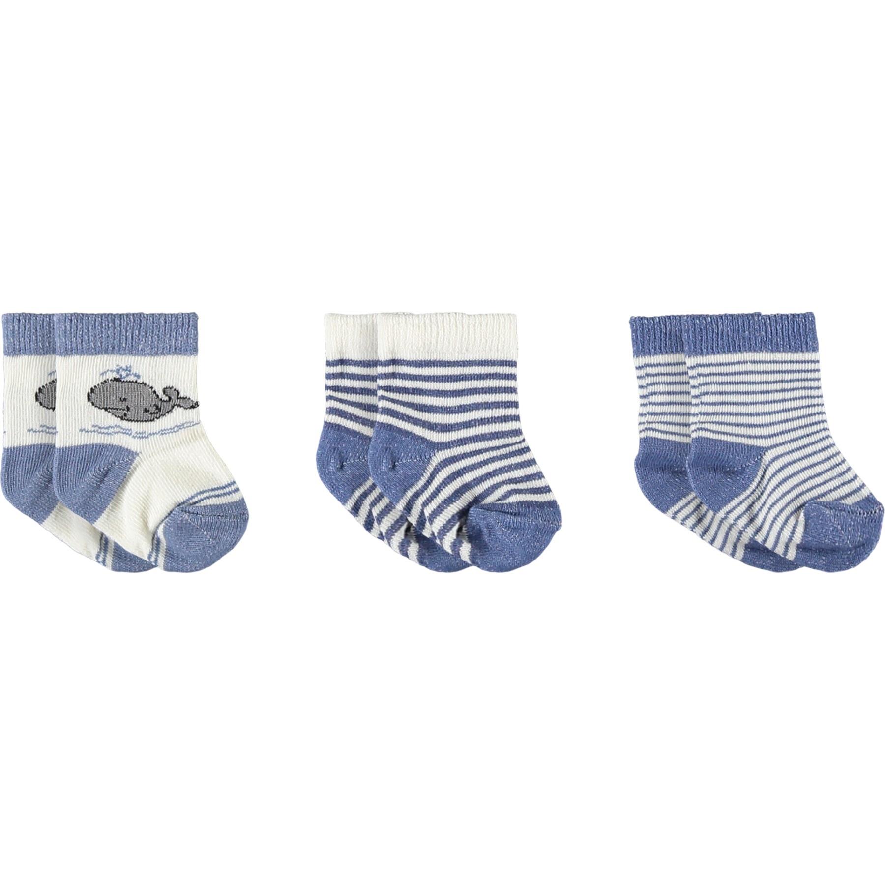 3'lü Çorap Seti 0-6 Ay