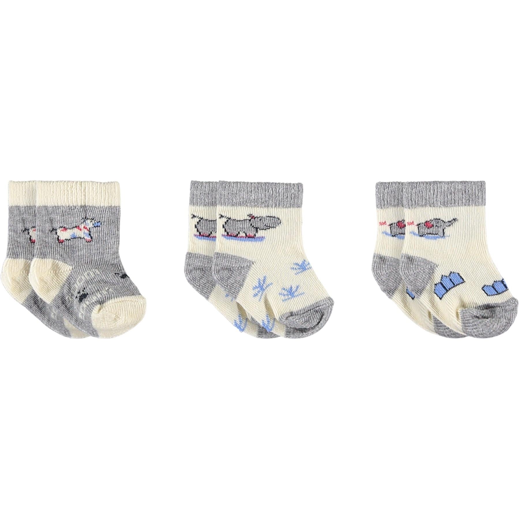 3'lü Çorap Seti 0-6 Ay