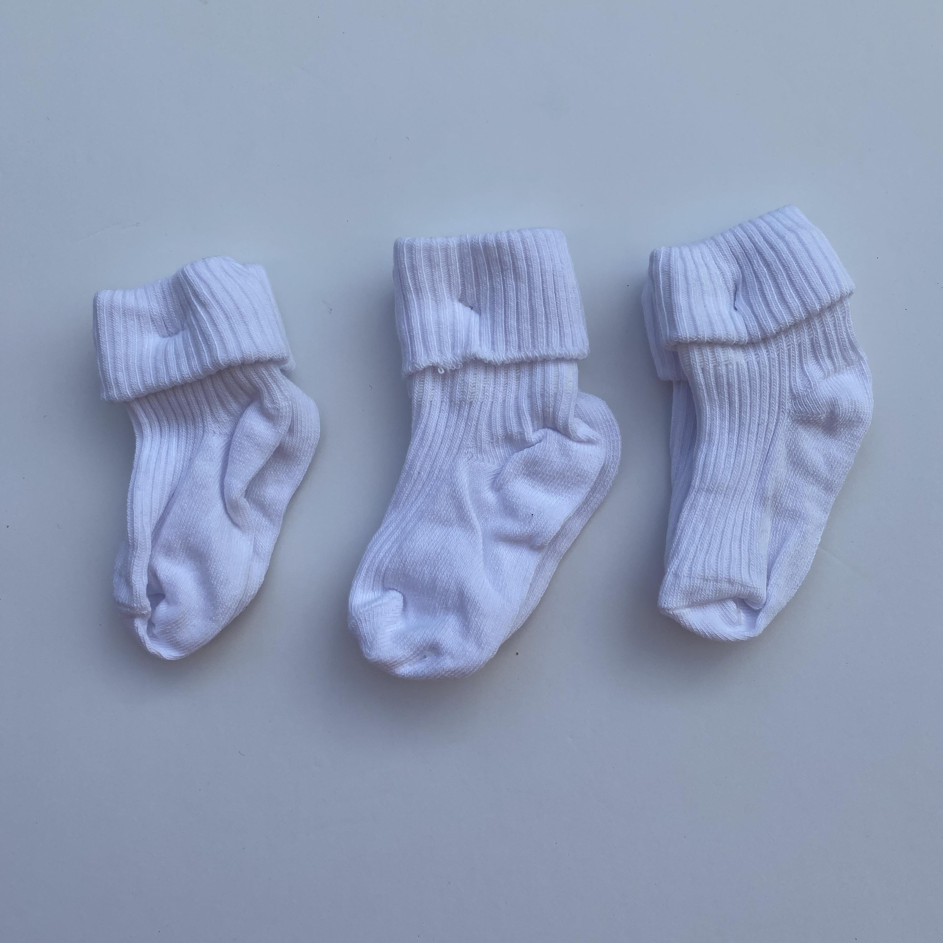 3'lü Çorap Seti 0-6 Ay