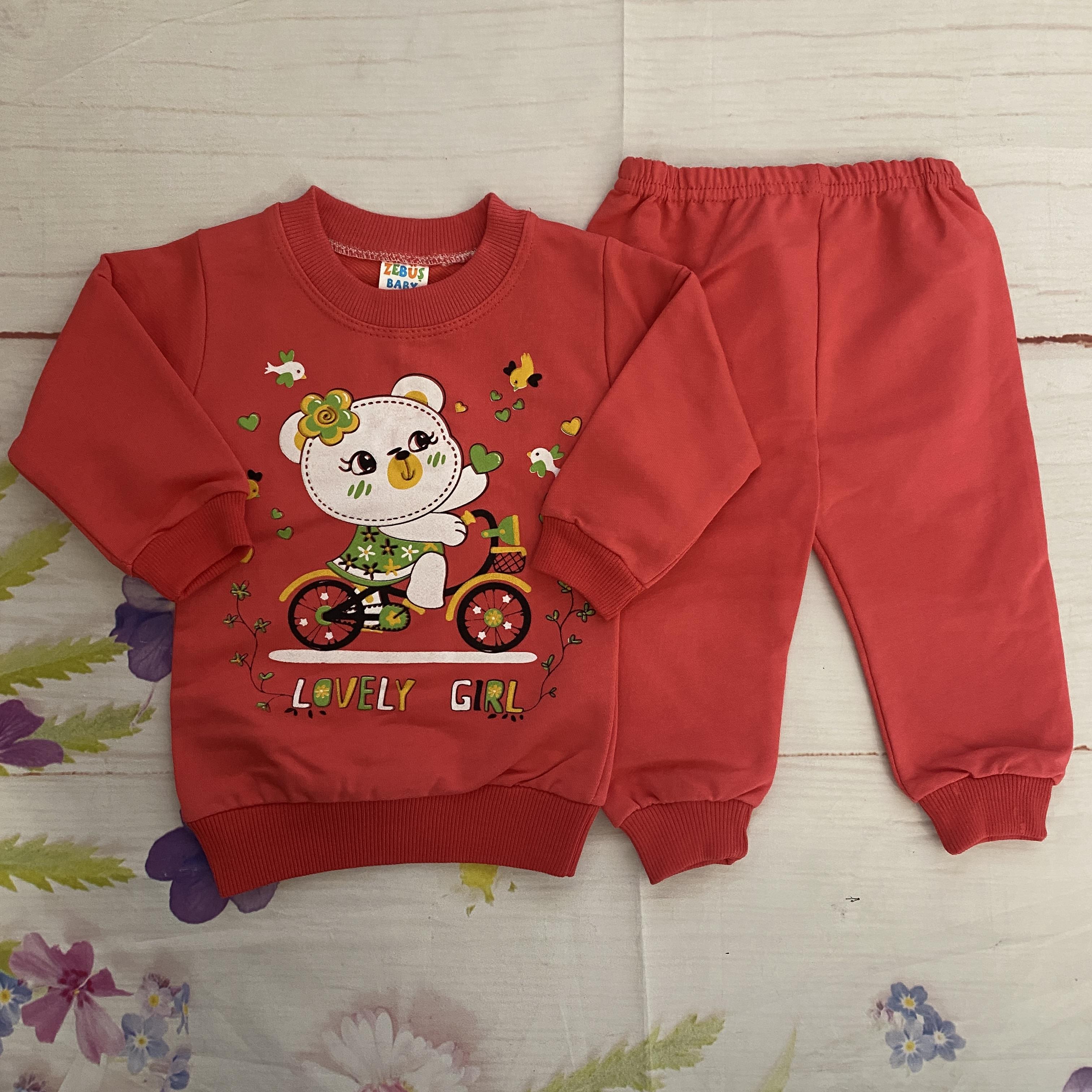 Baskılı Bebek Eşofman Takımı